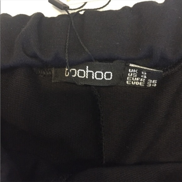 New Boohoo Black Sweatpants - Picture 5 of 5